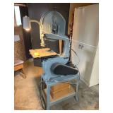 Delta Band Saw Model 28-243 with Adjustable Stand and Spare Blades