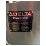 Delta Band Saw Model 28-243 with Adjustable Stand and Spare Blades