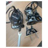 Porter-Cable 6912 Router Motor and 6911 Router Base with Accessories