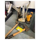 Flooring Tools Including Hammers and HEAVY DUTY Model S32 SX Stapler