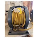 Portable Hose Reel with Yellow Hose