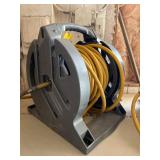 Portable Hose Reel with Yellow Hose