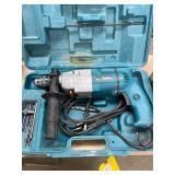 Makita HP2032 Hammer Drill with Hard Case and Accessories