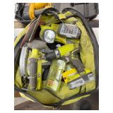 Ryobi Cordless Power Tool Set with Batteries and Accessories