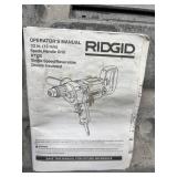 RIDGID R7120 Spade Handle Drill with Case and Manual