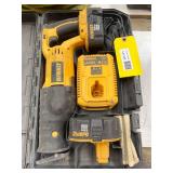 DeWalt DC385 18V Reciprocating Saw with Battery, Charger, and Case