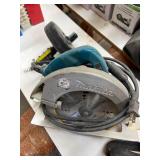 Makita 5007FA Circular Saw and Drill-Powered Canister Auger