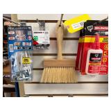 Hardware Items, Including Anchor Toggle Bolts, Rivets, Wood Adhesive, and Brush
