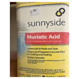 Various Building and Repair Products, Including Muriatic Acid and Adhesives