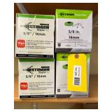 Stinger StaplePac 5/8 in. and 3/8 in. Plastic Cap Staples (18ga) Lot