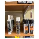 Construction Adhesives, Marking Paint, and Fireblock Foam Sealant