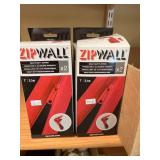 Plasti-Grip Masonry Fasteners and ZipWall Zippers Lot