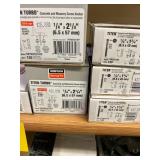 Screws and Anchors, Mixed Brands and Sizes