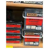 WoodPro Screw Containers Including Multiple Sizes