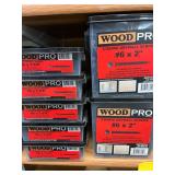 WoodPro Screw Containers Including Multiple Sizes