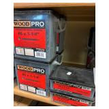 WoodPro Screw Containers Including Multiple Sizes