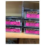 WoodPro Screw Containers Including Multiple Sizes