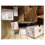 Fasteners, Connectors, Screws, and Anchors from Various Brands