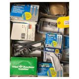 Fasteners, Connectors, Screws, and Anchors from Various Brands