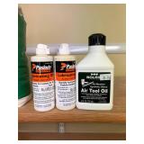 Construction Chemicals and Tool Oils Lot