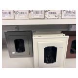 Electrical Outlet and Box Covers in Multiple Sizes and Colors