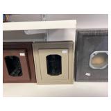 Electrical Outlet and Box Covers in Multiple Sizes and Colors