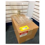 Uline Acrylic Wall Mount Magazine Holders, 9 Pieces