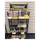 Titebond Sealants and Caulks Display Shelf