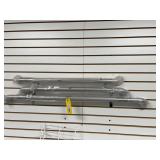 Three Stainless Steel Handicap Railings with Pricing Markings