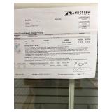 Andersen Windows & Patio Doors Display Unit with Arched Window