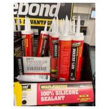Titebond and Other Caulks and Sealants in Various Types and Colors