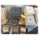 Siding Blocks of Various Colors and Sizes