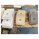 Siding Blocks of Various Colors and Sizes