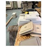 Siding Blocks of Various Colors and Sizes