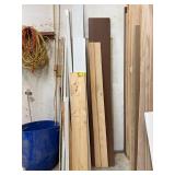 Various Lumber and Trim Pieces