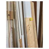 Various Lumber and Trim Pieces