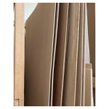 Various Wood Panels and Sheets in Mixed Materials