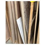 Various Wood Panels and Sheets in Mixed Materials