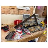 Workshop Lot Including Tools, Fasteners, and Safety Gear