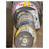 Saw and Cutting Blades Including Rockwell, Lenox, and DeWalt