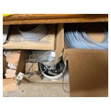 Assorted Hardware, Wiring, and Lighting Components