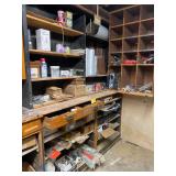 Workshop Tools and Supplies Lot
