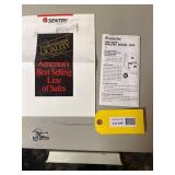 Sentry Fire-Safe Filing Cabinet Model 6000 with Keys and Documentation