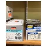 Simpson Strong-Tie Heavy Duty Screw Anchor Assortment in Various Sizes