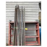 5 Sections of Scaffold and Supports