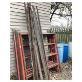 5 Sections of Scaffold and Supports