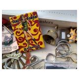 Cigar Box of Misc Items