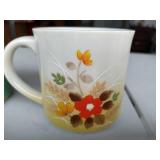 (2) Hand Painted Mid Century Japanese Mugs