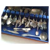 Huge Flatware Lot - Many Silverplate