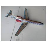 Vintage Tin Boeing 747 Plane